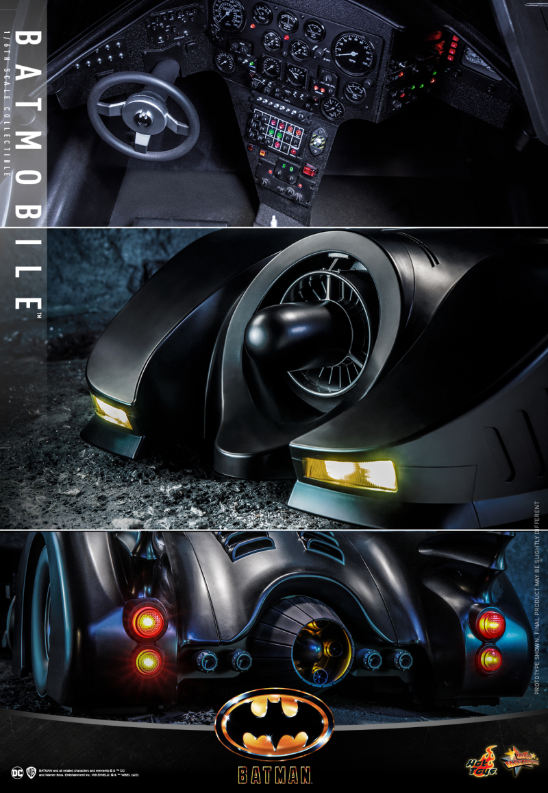 Hot Toys - MMS694 -《蝙蝠俠(1989) 》蝙蝠車（Batmobile）1/6 比例載