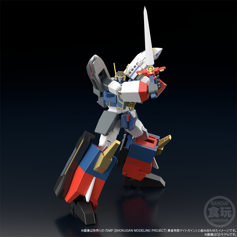 重現 6 機變形合體姿態『SMP 勇者特急隊』第二彈推出「凱撒大帝」&amp;「凱撒運輸機&amp;呼風喚雨動輪劍SP套組」！