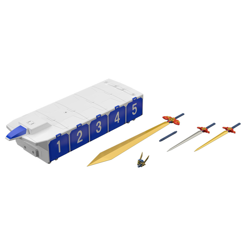 重現 6 機變形合體姿態『SMP 勇者特急隊』第二彈推出「凱撒大帝」&amp;「凱撒運輸機&amp;呼風喚雨動輪劍SP套組」！