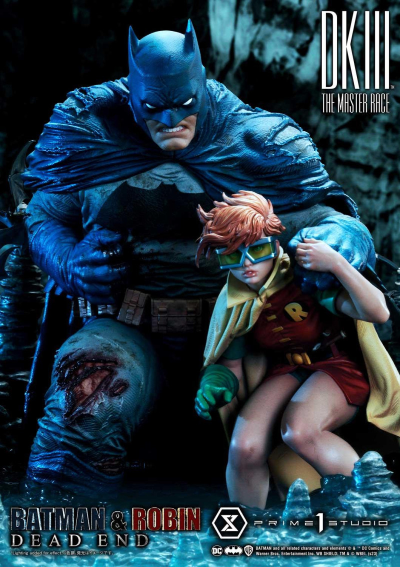 Prime 1 Studio DC 漫畫「蝙蝠俠與羅賓 窮途末路」1/4 比例場景雕像（バットマン＆ロビン デッドエンド）普通版/Ultimate特典版
