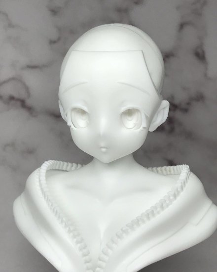 原來動漫少女的頭骨長這樣?造型作家榎木ともひで出道 25 周年記念作品『二次元風骨骼標本少女 富井ANNA』發表!