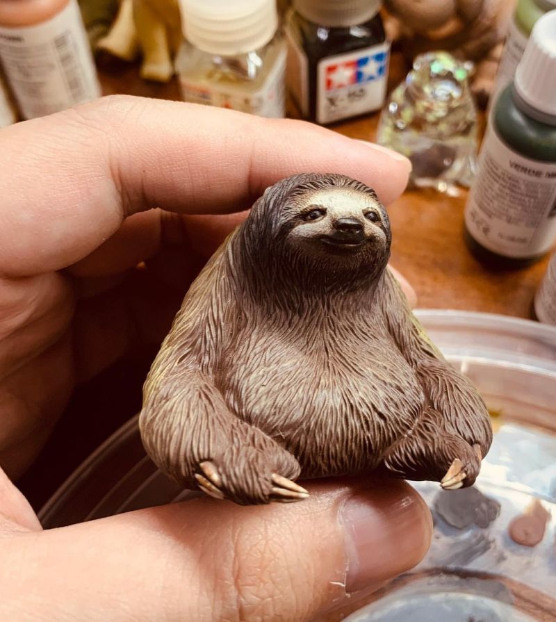 奇譚俱樂部 × RBen Studio「胖胖動物」轉蛋 第三彈 高度來到 7.4 公分的長頸鹿現身!