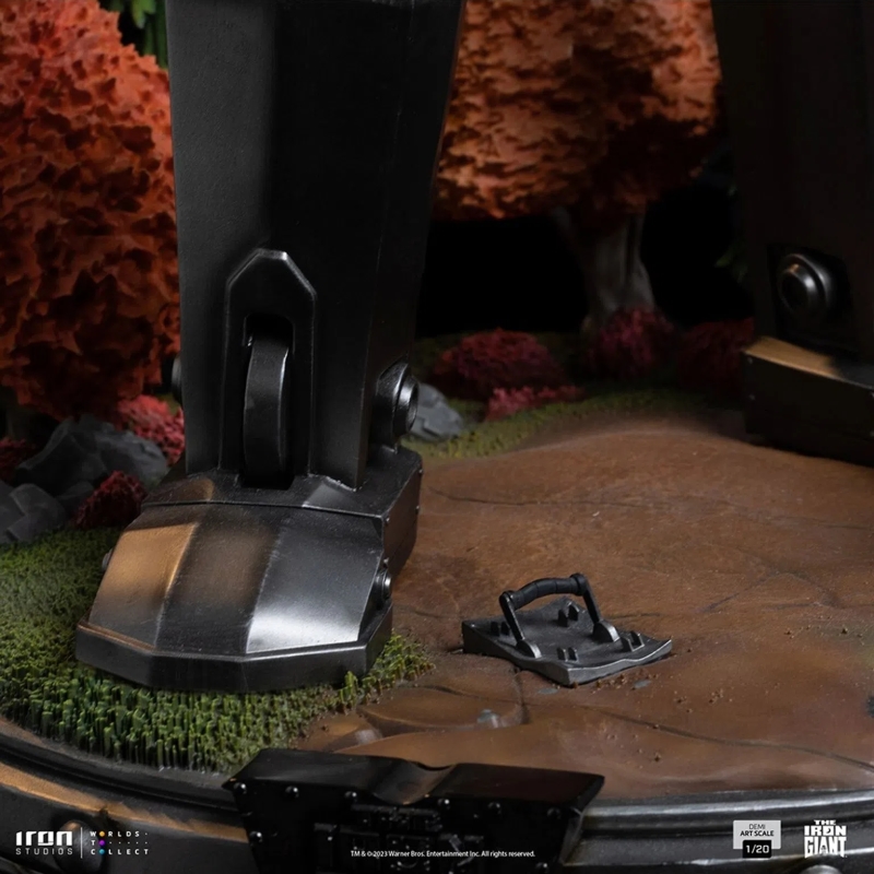 Iron Studios Demi Scale「鐵巨人＆豪加斯」（Iron Giant and Hogarth Hughes）1/20 比例全身雕像