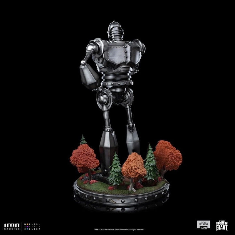 Iron Studios Demi Scale「鐵巨人＆豪加斯」（Iron Giant and Hogarth Hughes）1/20 比例全身雕像