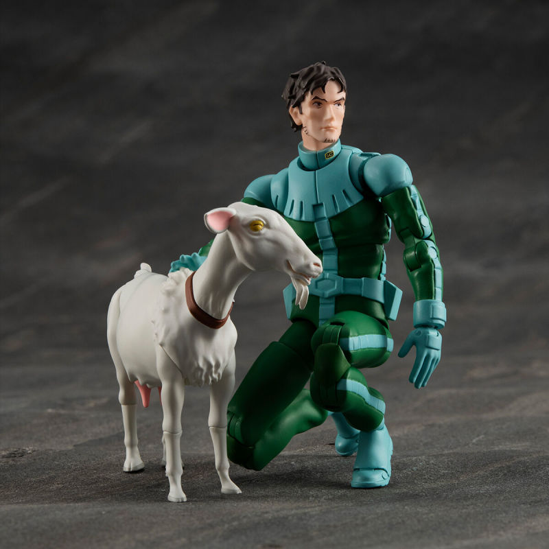 G.M.G.《機動戰士鋼彈 庫克羅斯·德安之島》原吉翁公國軍09 德安&布蘭卡 1/18比例可動士兵人偶