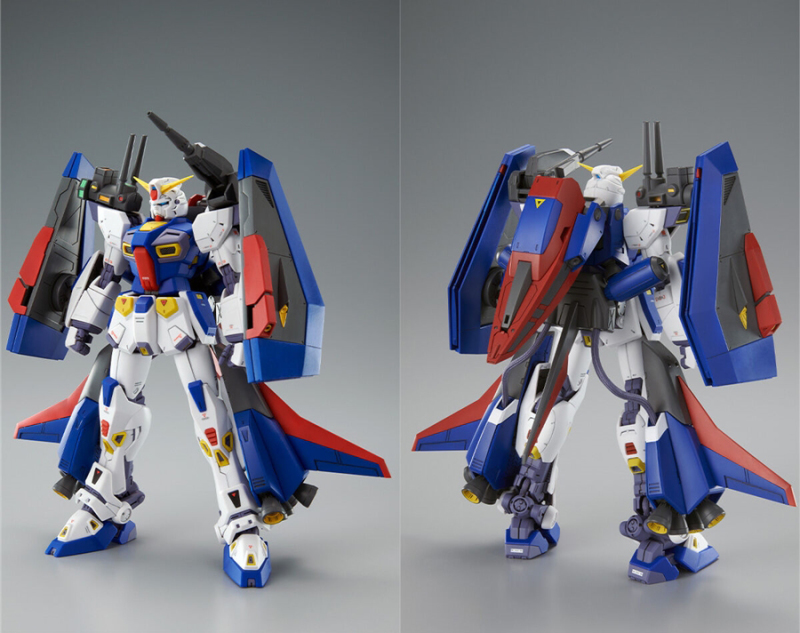 完全新規造型再現突入大氣層的 WR 形態『MG 1/100 鋼彈F90用 P 型任務背包』預計 06 月發售！