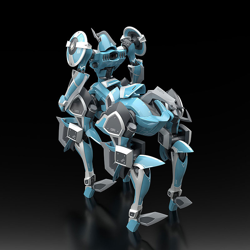 以量產機配色再登場 MODEROID『騎士&amp;魔法 澤多林布爾 量產機配色Ver.』預計 06 月發售！