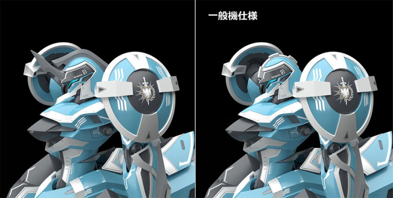 以量產機配色再登場 MODEROID『騎士&amp;魔法 澤多林布爾 量產機配色Ver.』預計 06 月發售！