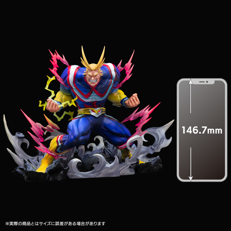 S-FIRE《我的英雄學院》歐爾麥特 1/8比例模型 搭載AR特效再現將使出必殺技的壓倒性迫力!