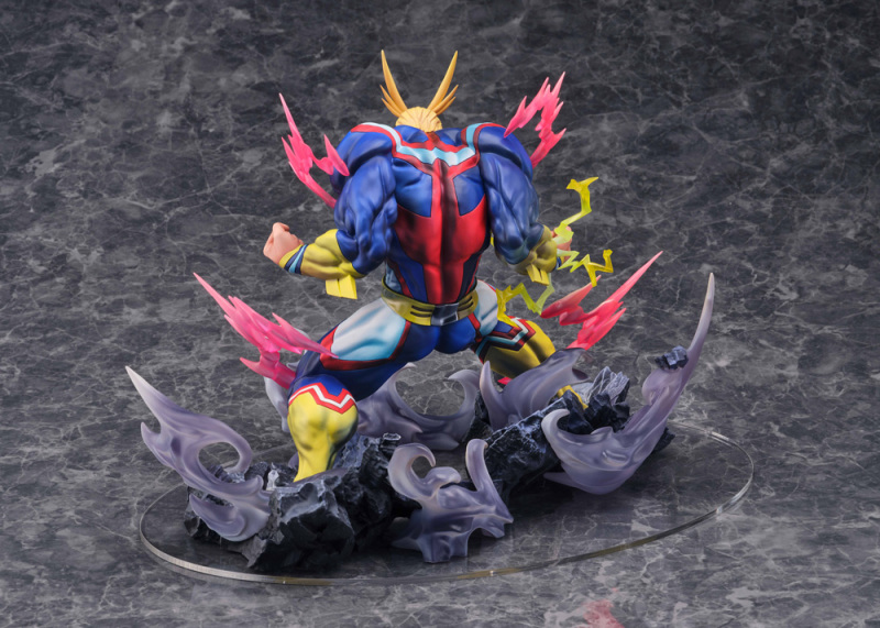 S-FIRE《我的英雄學院》歐爾麥特 1/8比例模型 搭載AR特效再現將使出必殺技的壓倒性迫力!