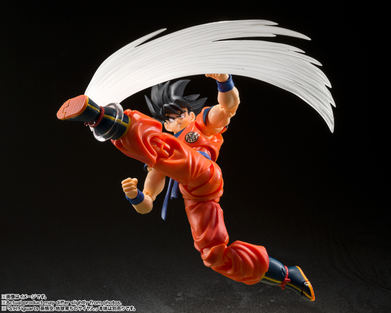 S.H.Figuarts 《七龍珠Z》孫悟空的特效件套組 重現更加震撼的戰鬥場面!