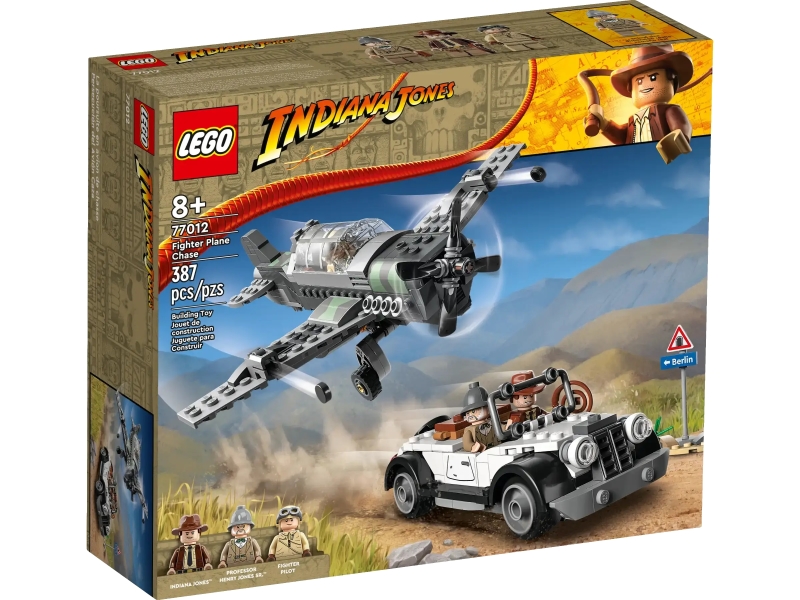 LEGO 77012《聖戰奇兵》戰鬥機追逐（Fighter Plane Chase）
