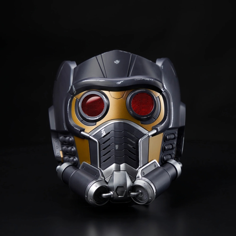 HASBRO 漫威傳奇收藏道具系列「星爵」1：1 比例可穿戴電子頭盔（Marvel Legends Premium Star Lord Helmet）