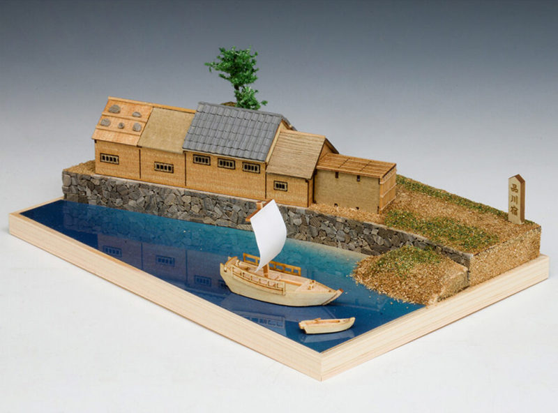 重返江戶時代之美!WoodyJOE 東海道五十三次 品川宿 關宿 場景模型