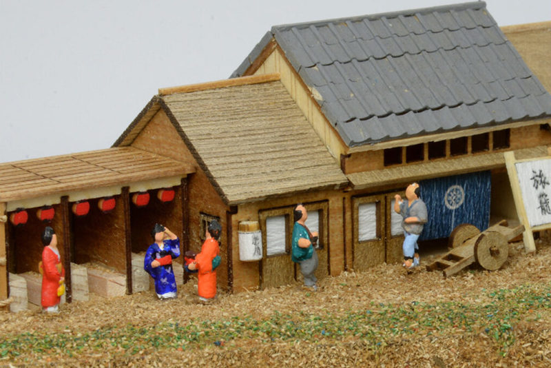 重返江戶時代之美!WoodyJOE 東海道五十三次 品川宿 關宿 場景模型