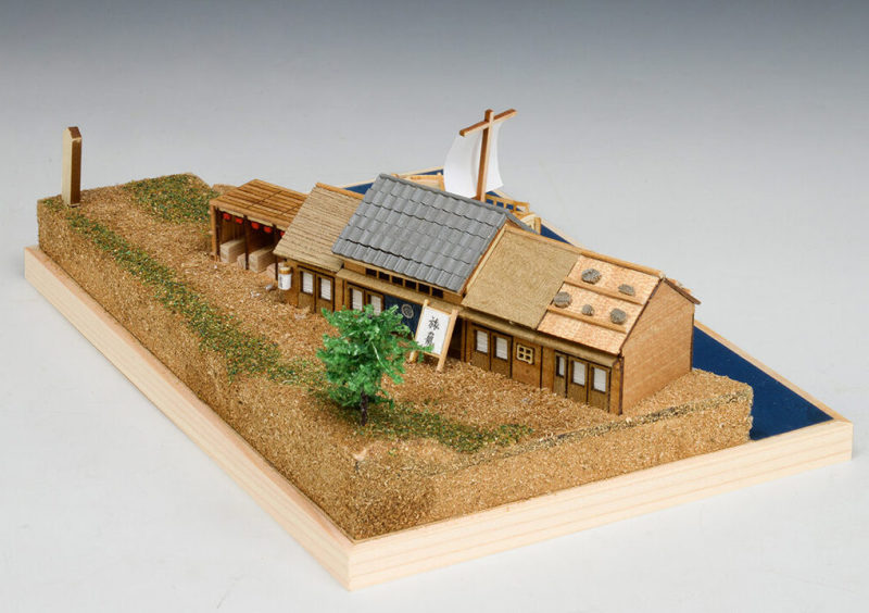 重返江戶時代之美!WoodyJOE 東海道五十三次 品川宿 關宿 場景模型