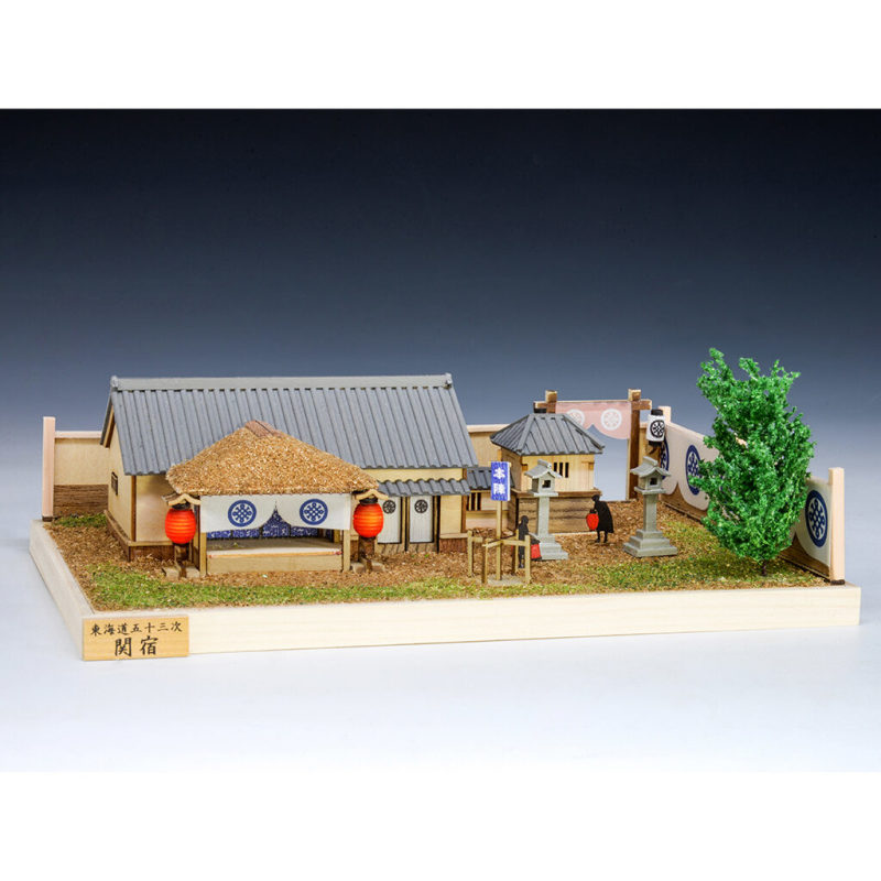 重返江戶時代之美!WoodyJOE 東海道五十三次 品川宿 關宿 場景模型