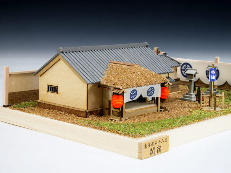 重返江戶時代之美!WoodyJOE 東海道五十三次 品川宿 關宿 場景模型