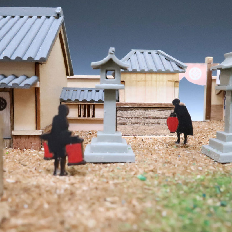 重返江戶時代之美!WoodyJOE 東海道五十三次 品川宿 關宿 場景模型