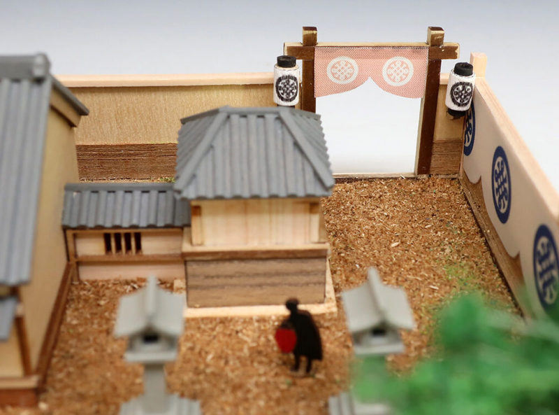 重返江戶時代之美!WoodyJOE 東海道五十三次 品川宿 關宿 場景模型