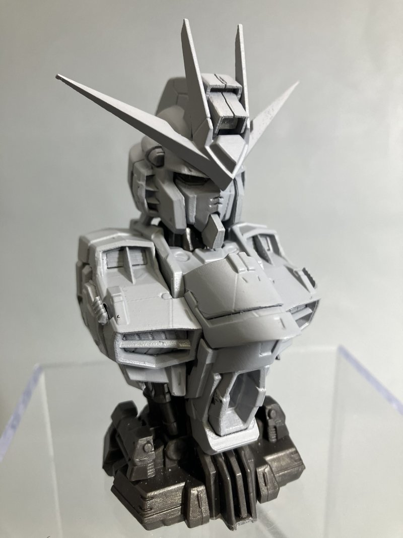 鋼彈胸像轉蛋『MS MECHANICAL BUST』最新作「攻擊自由鋼彈」開發中原型公開!