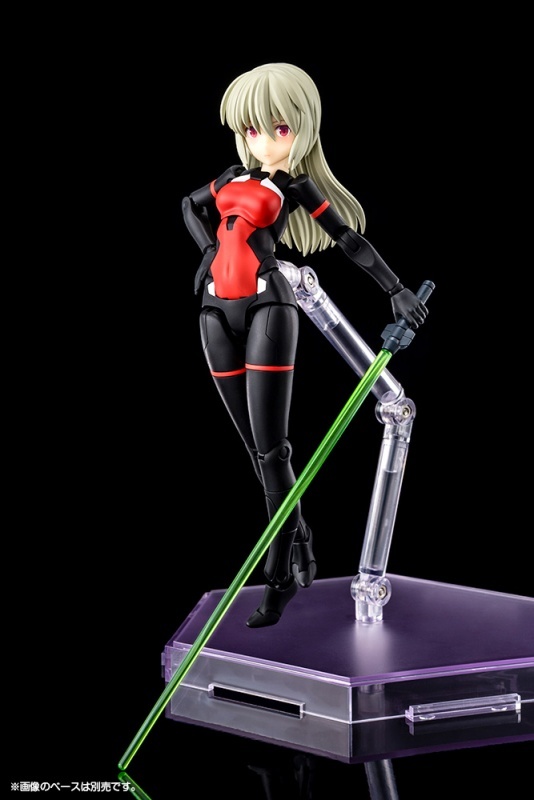 女神裝置x武裝神姫『天使型 安瓦爾 重塗配色版』漆黑與赤紅的新風格預計 09 月發售!