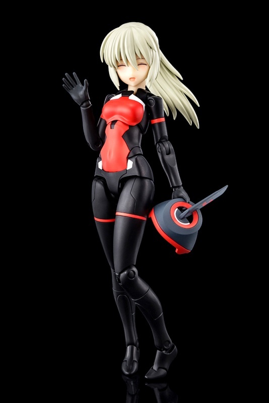 女神裝置x武裝神姫『天使型 安瓦爾 重塗配色版』漆黑與赤紅的新風格預計 09 月發售!