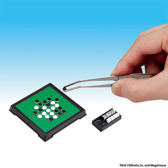 MEGAHOUSE「迷你黑白棋收藏」轉蛋 世界最小尺寸棋盤根本挑戰耐心！（ミニチュアオセロコレクション）