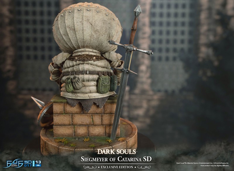 First 4 Figures《黑暗靈魂》洋蔥騎士「卡塔利納的傑克麥雅 SD 雕像」標準／獨家雙版本