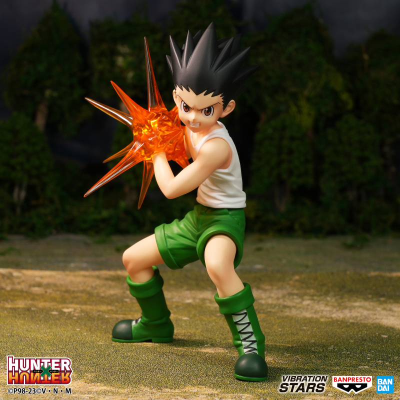 BANPRESTO VIBRATION STARS《HUNTER×HUNTER》小傑（ゴン）立體人形 施展「猜猜拳」的姿態再現！