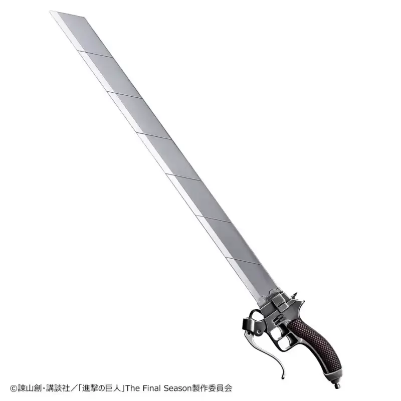 獻出心臟!萬代《進擊的巨人》「超硬質刃 COMPLETE EDITION」1:1比例 88公分徹底再現