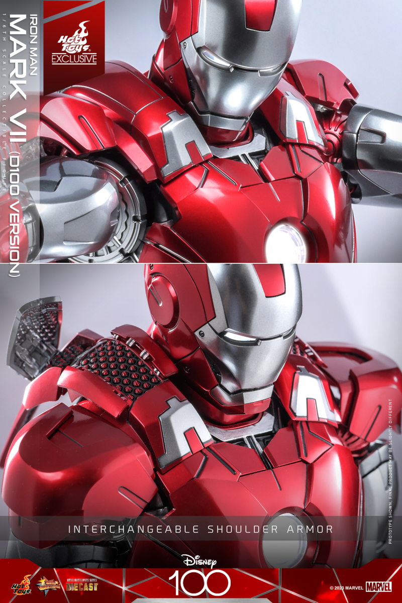 Hot Toys – MMS696D54 – 鋼鐵人馬克7 D100版本（Iron Man Mark VII