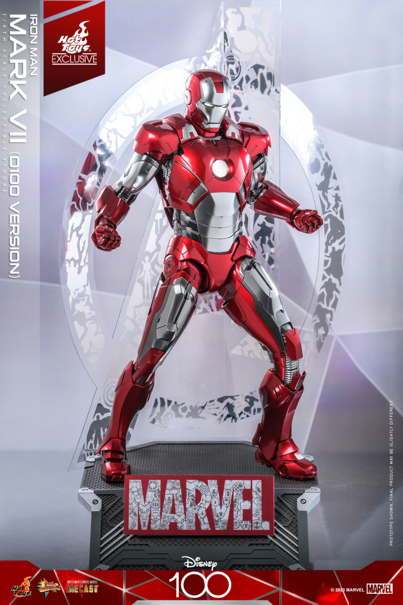 Hot Toys – MMS696D54 – 鋼鐵人馬克7 D100版本（Iron Man Mark VII