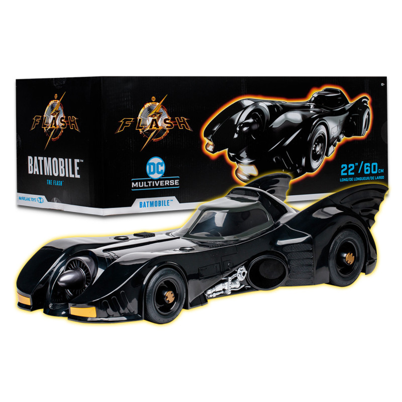 麥法蘭DC Multiverse《閃電俠》蝙蝠車BATMOBILE 載具模型再現89版經典