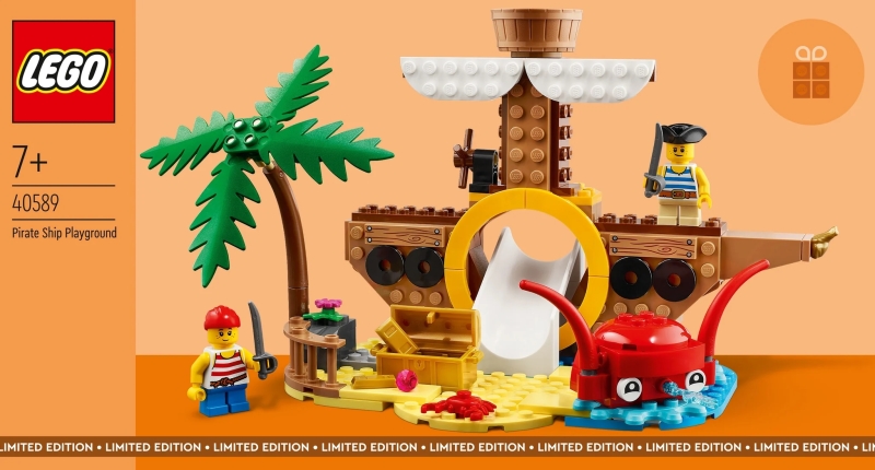 LEGO 40589「海盜船遊樂場」滿額禮情報公開！（Pirate Ship Playground）