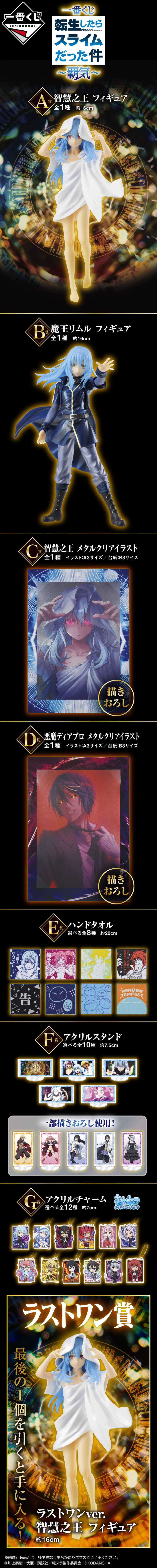 智慧之王現身！一番賞「關於我轉生變成史萊姆這檔事～霸氣～」