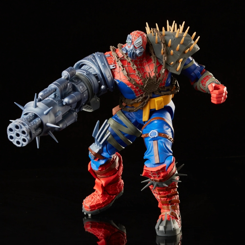 HASBRO 漫威傳奇系列「生化蜘蛛女」(Cyborg Spider-Woman)可動人偶 極具侵略感的不對稱造型!