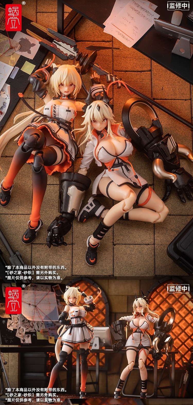 蝸之殼工作室「砂之家 時櫻」1/12比例可動人偶 性感姊姊的巨大拳頭重磅出擊!