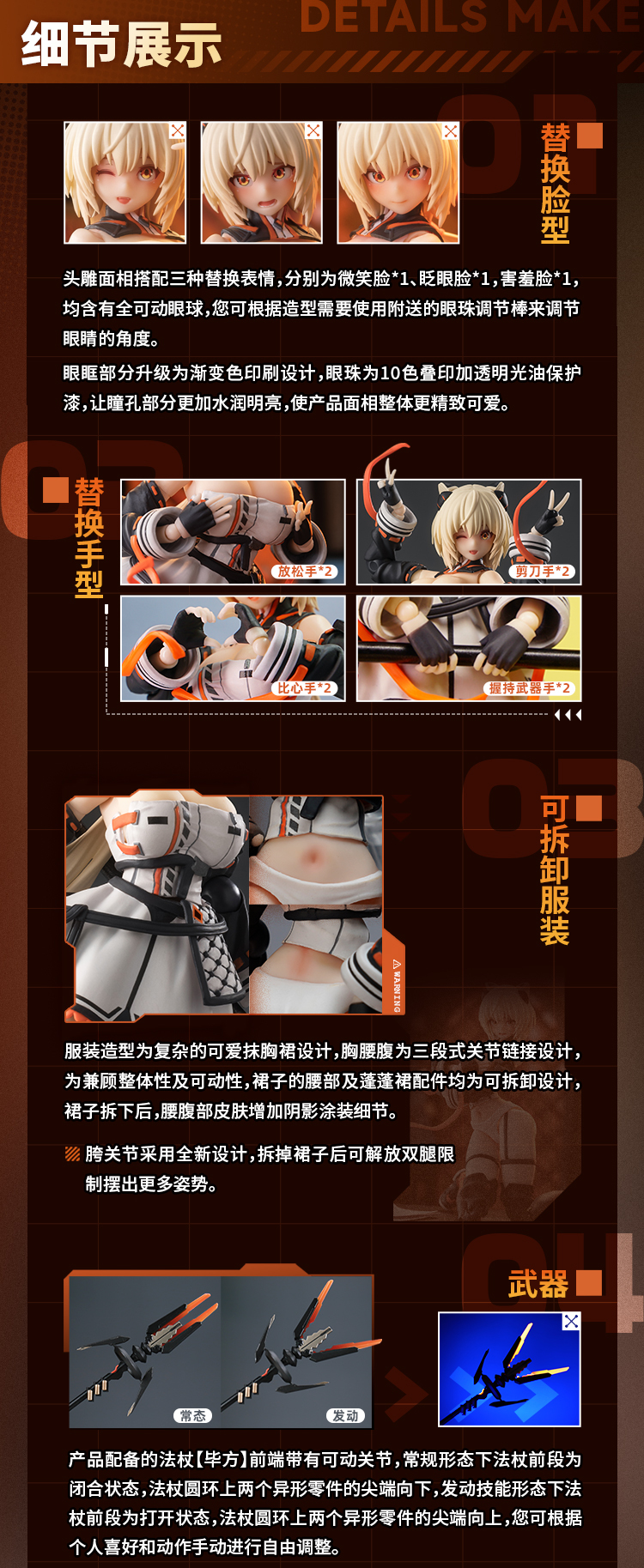 蝸之殼工作室「砂之家 砂織」1/12比例可動人偶 巨巨萌妹用魄力法杖制裁你～