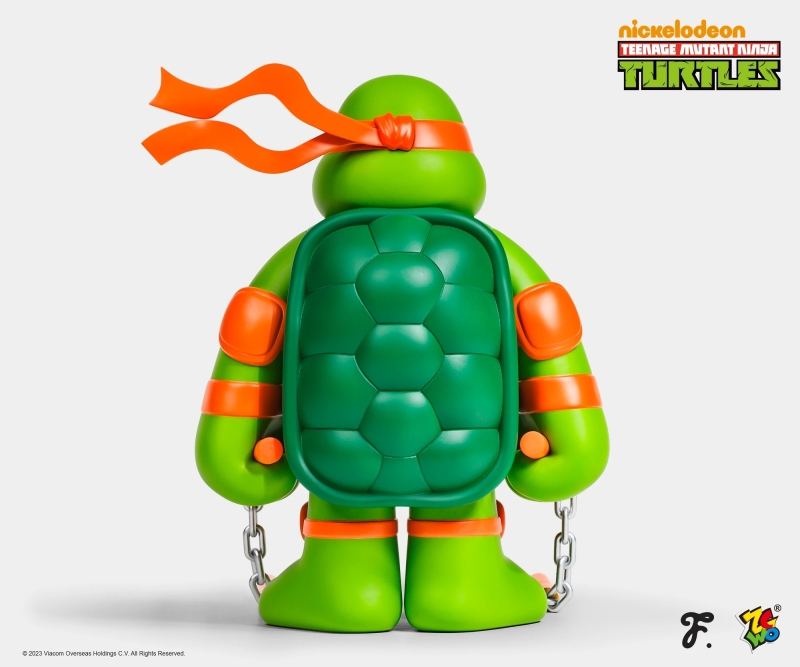 愚者樂園 × 忍者龜「神龜四兄弟」30 公分軟膠玩具！（TMNT × Fools Paradise）