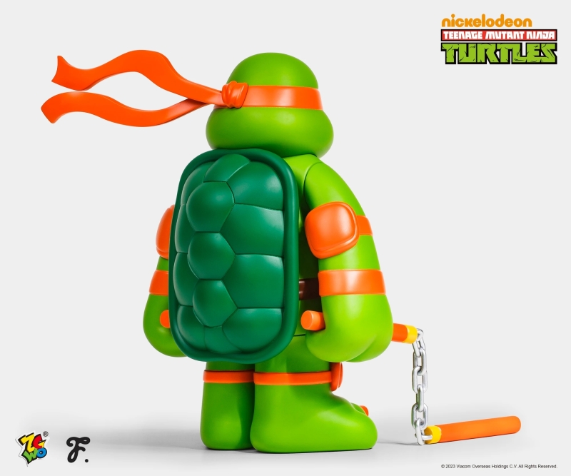 愚者樂園 × 忍者龜「神龜四兄弟」30 公分軟膠玩具！（TMNT × Fools Paradise）