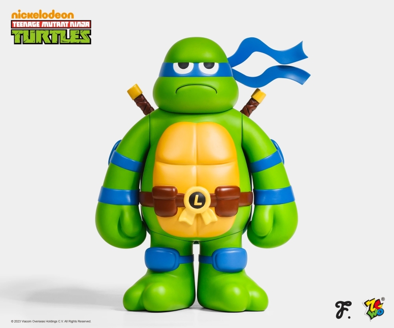 愚者樂園 × 忍者龜「神龜四兄弟」30 公分軟膠玩具！（TMNT × Fools Paradise）