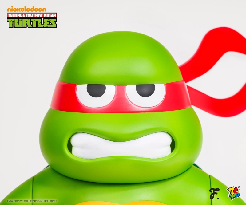 愚者樂園 × 忍者龜「神龜四兄弟」30 公分軟膠玩具！（TMNT × Fools Paradise）