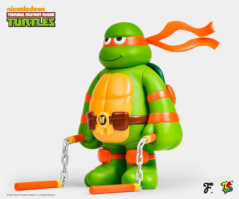 愚者樂園 × 忍者龜「神龜四兄弟」30 公分軟膠玩具！（TMNT × Fools Paradise）