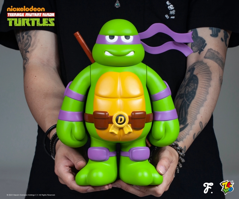 愚者樂園 × 忍者龜「神龜四兄弟」30 公分軟膠玩具！（TMNT × Fools Paradise）