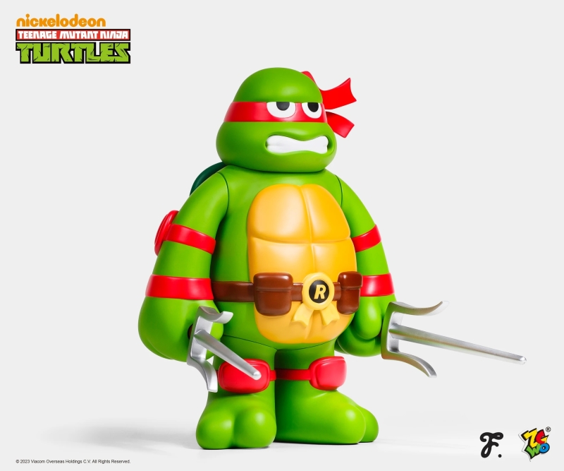 愚者樂園 × 忍者龜「神龜四兄弟」30 公分軟膠玩具！（TMNT × Fools Paradise）