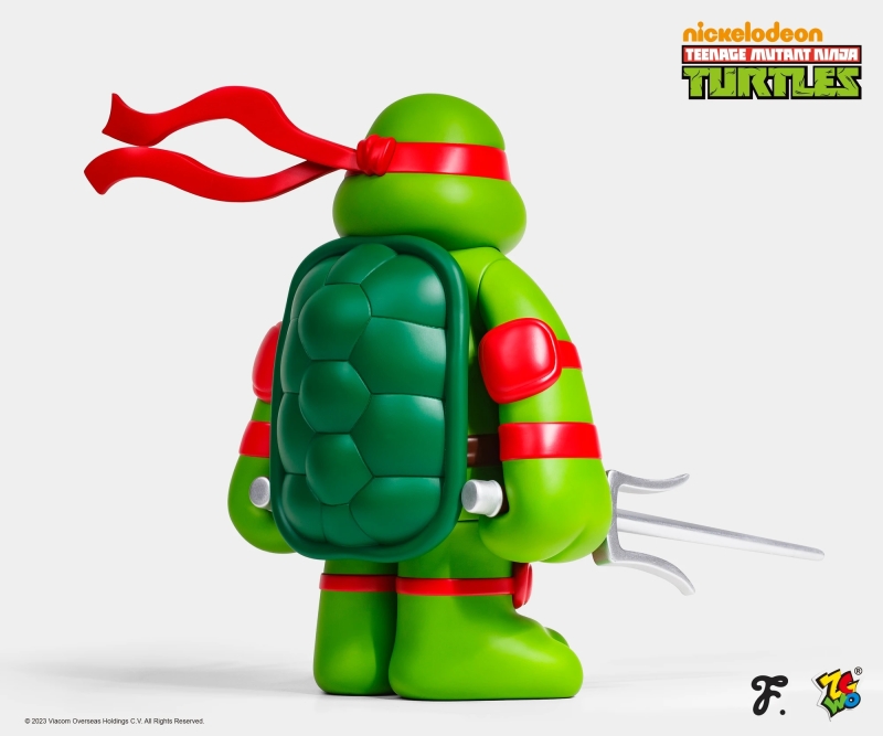 愚者樂園 × 忍者龜「神龜四兄弟」30 公分軟膠玩具！（TMNT × Fools Paradise）