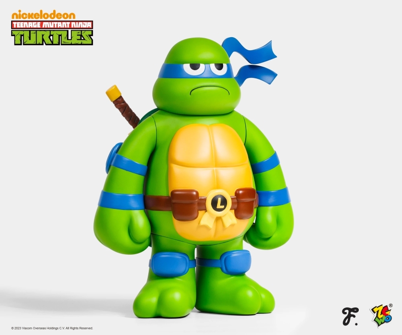 愚者樂園 × 忍者龜「神龜四兄弟」30 公分軟膠玩具！（TMNT × Fools Paradise）