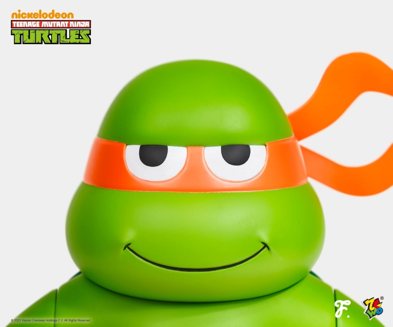 愚者樂園 × 忍者龜「神龜四兄弟」30 公分軟膠玩具！（TMNT × Fools Paradise）
