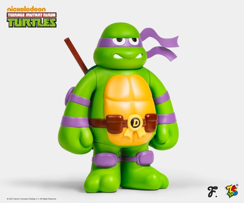 愚者樂園 × 忍者龜「神龜四兄弟」30 公分軟膠玩具！（TMNT × Fools Paradise）
